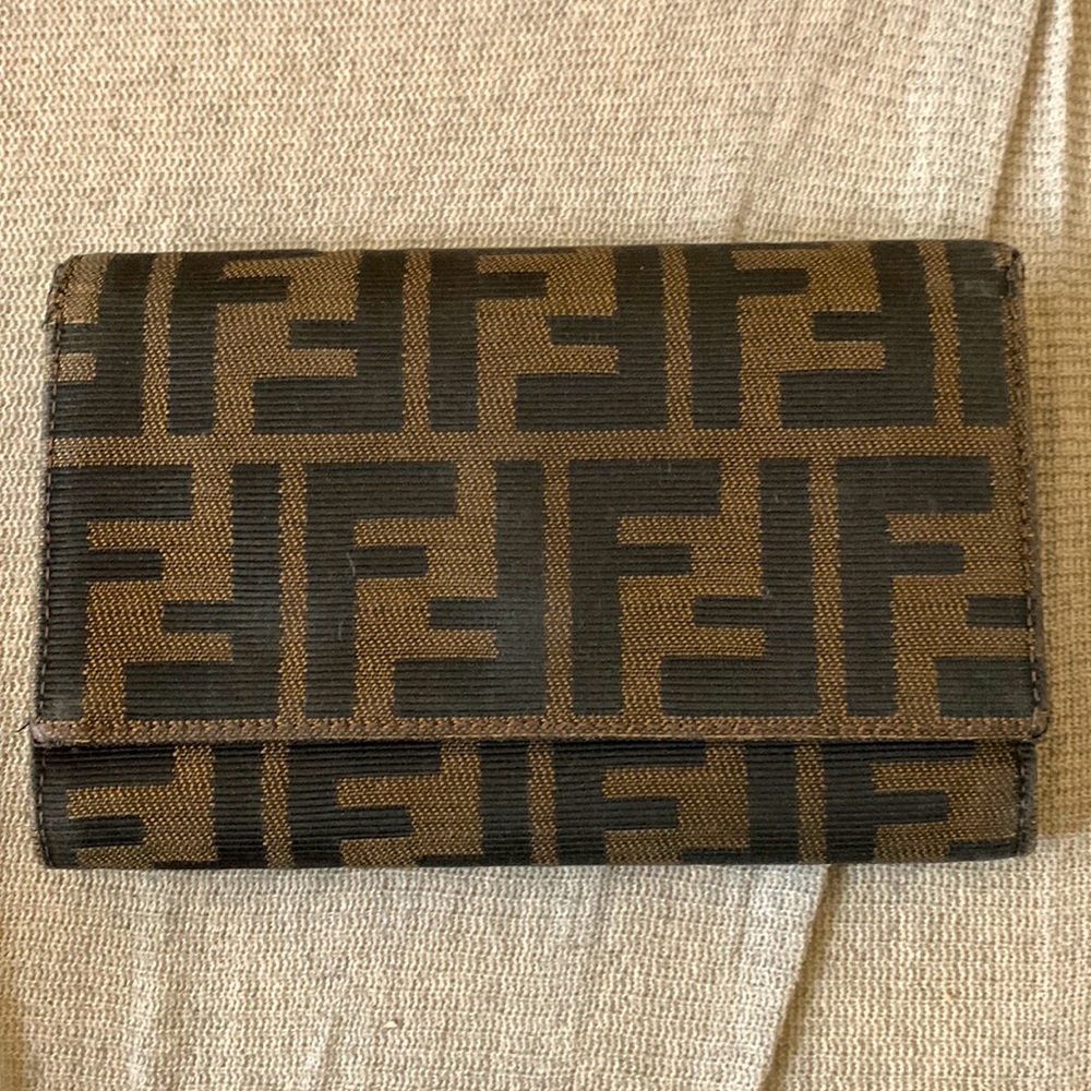 Fendi wallet trifold